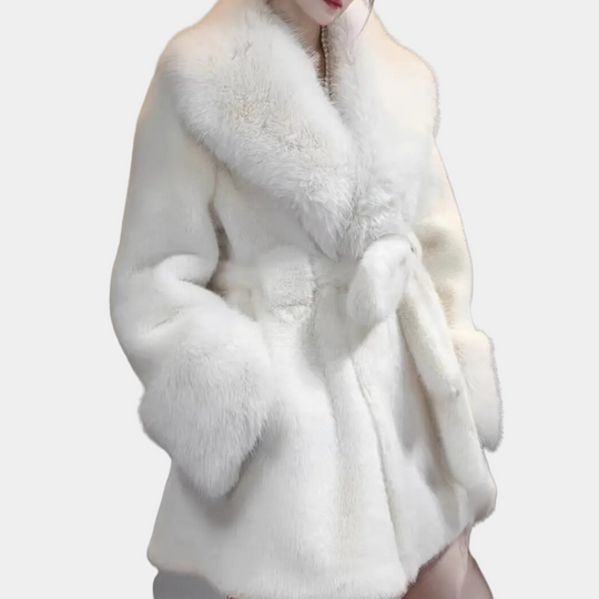 EB | Luxueuze Warme Winterjas Voor Dames