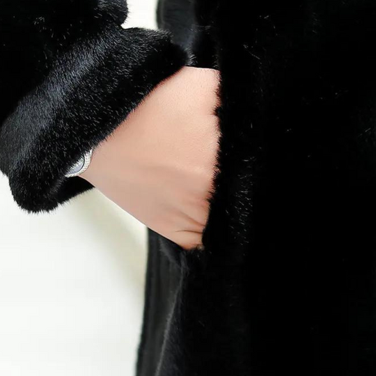 EB | Lang mit Stehkragen für Frauen Ideal für Den Winter