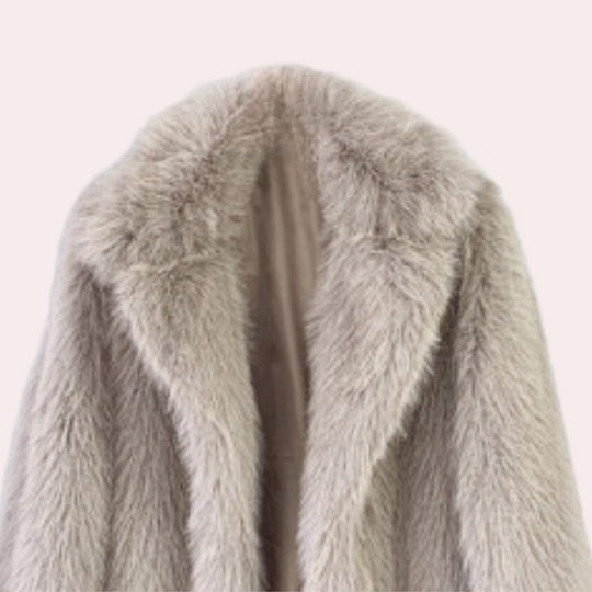 EB | Eleganter Plüsch-Wintermantel für Damen