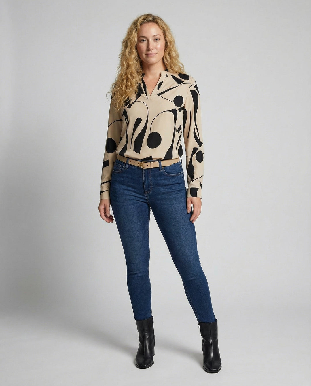 Elegante Damen Bluse Komfort | EB
