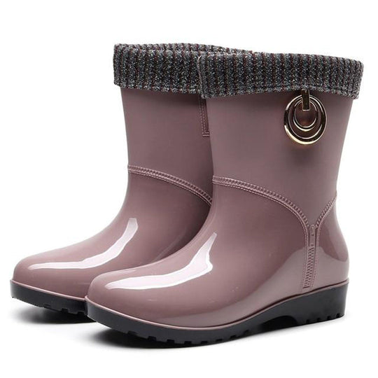 Stylische und warme frühlingsstiefel EB