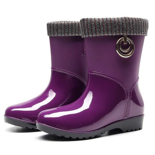 Stylische und warme frühlingsstiefel EB