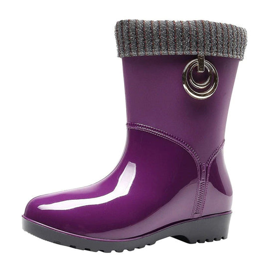 Stylische und warme frühlingsstiefel EB