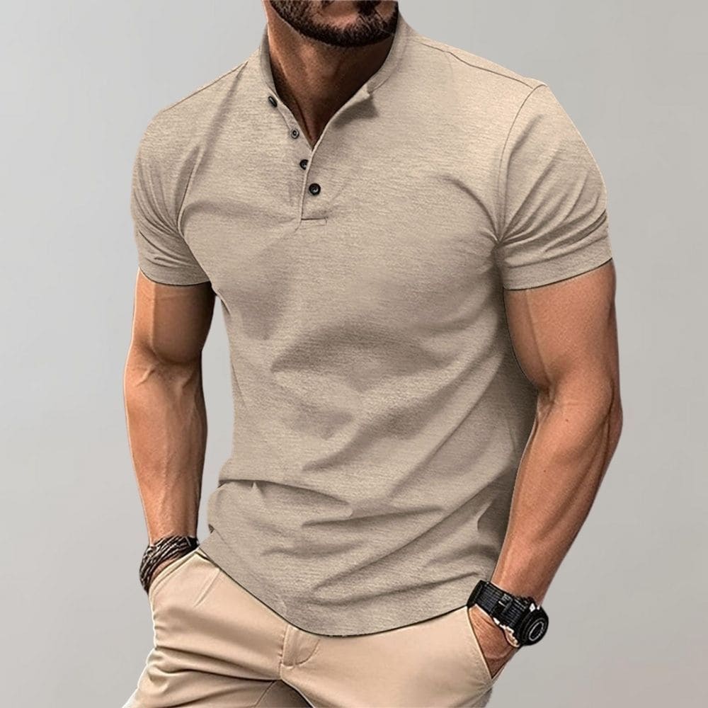 EB - Elegantes Herrenpoloshirt mit einem lässigen Look