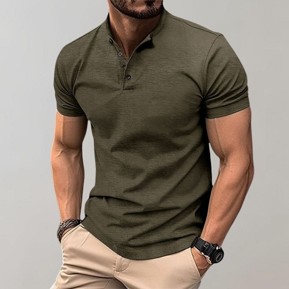 EB - Elegantes Herrenpoloshirt mit einem lässigen Look