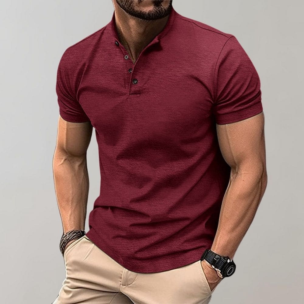 EB - Elegantes Herrenpoloshirt mit einem lässigen Look