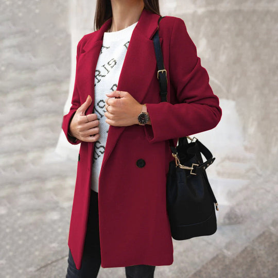 EB | Lange mit Taschen für Damen Ideal für Den Winter