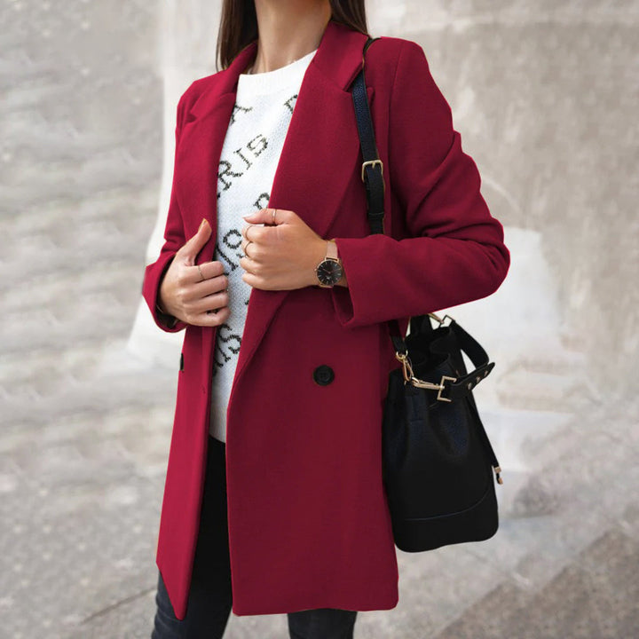 EB | Damen-Wollmischung Mantel