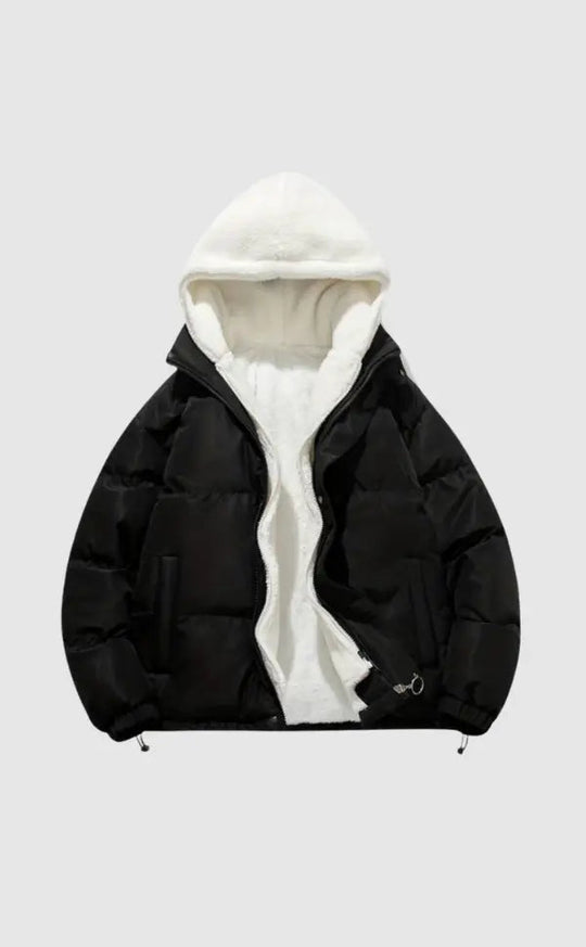 EB | Warme Reißverschluss Winterjacke Komfort und Stil für Kalte Tage