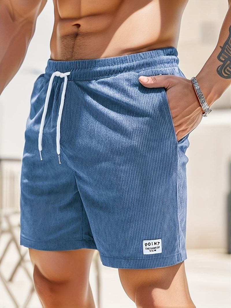 EB | Lässige Cord-Herrenshorts mit Kordelzug