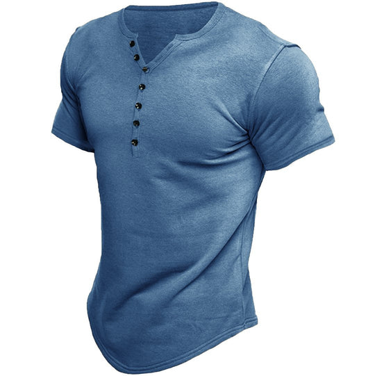 EB | Kurzarm Henley Shirt