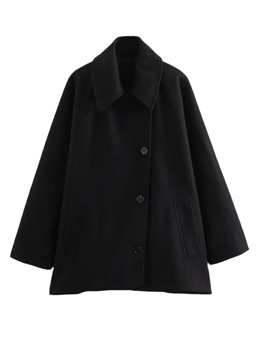 EB | Wolljacke - schicke Damenoberbekleidung mit Batwing-Ärmeln