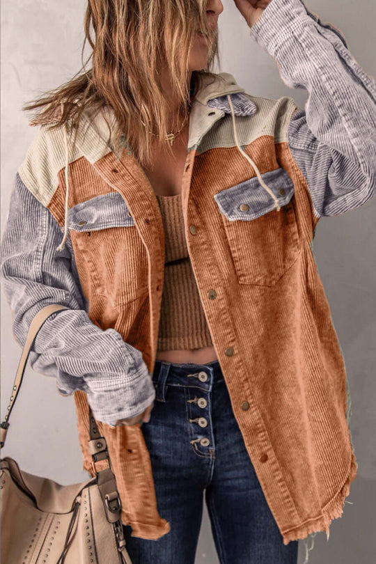 EB | Damenjacke Mit Retro Look Und Funktionalen Taschen