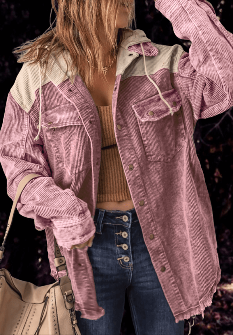EB | Damenjacke Mit Retro Look Und Funktionalen Taschen
