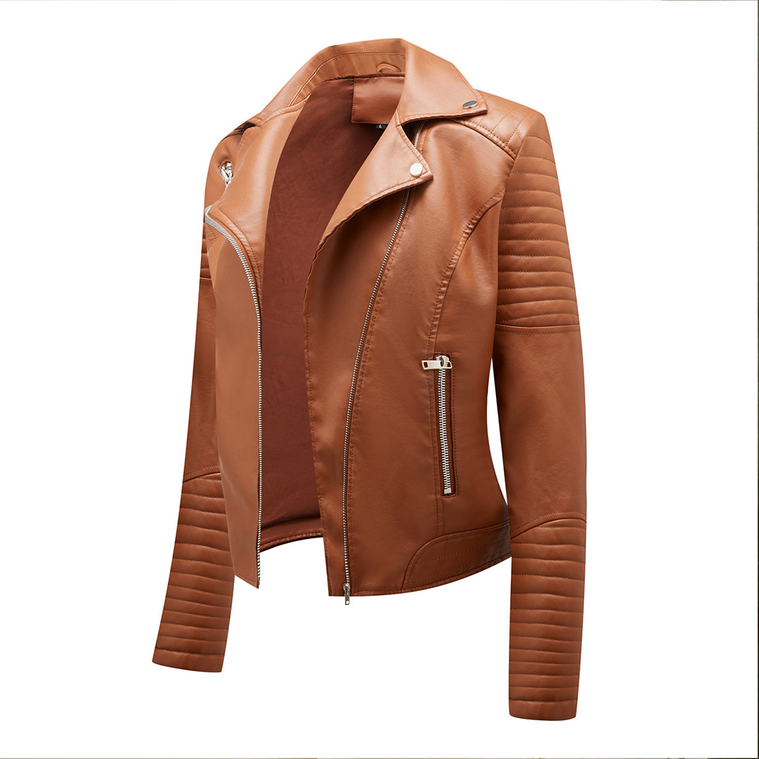 EB | Elegante Lederjacke für Frauen
