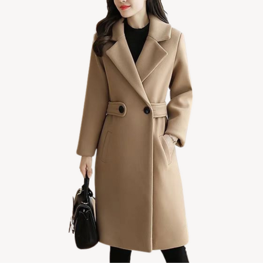 EB | Damen Woll-Trenchcoat