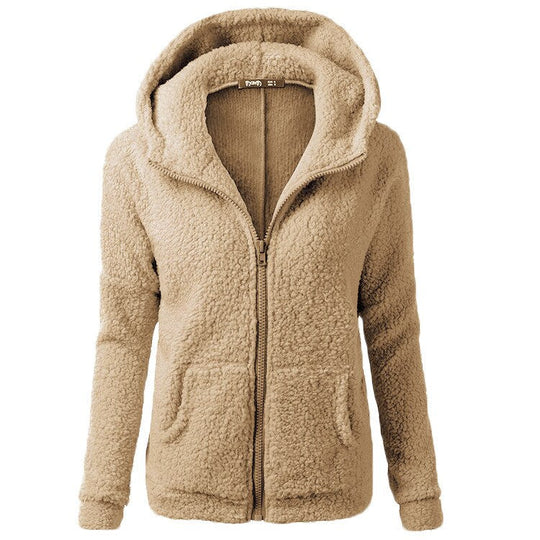 EB | Weicher Fleece-Cardigan Schön & Warm & Vielseitig