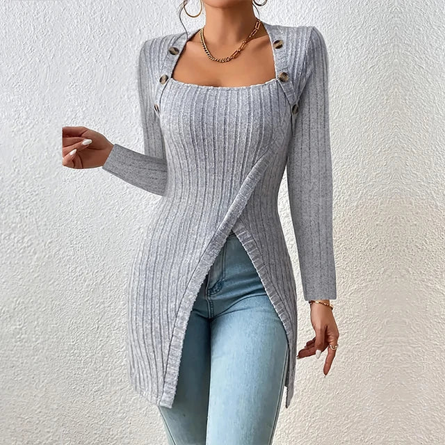 EB | Zeitlose und Stilvolle Winter Strickjacke