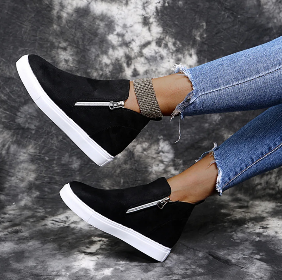 Graue ZipperSlipper EB