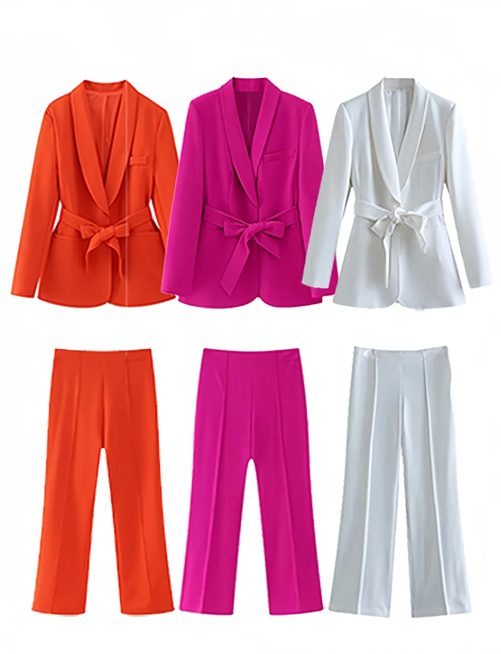 EB | Stylisches Blazer Set für Frauen - Blazer Jacke+Hose