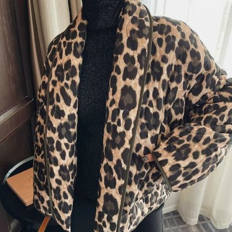 EB | Luxus Leopardenmantel