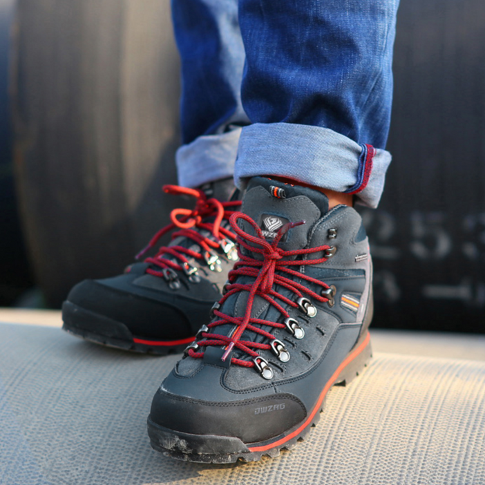 EB | Langlebige Leichte Wanderstiefel mit Anti Rutsch Griff