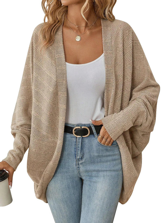EB | Damen Mid-Lange Elegante Cardigan Für Herbst und Winter
