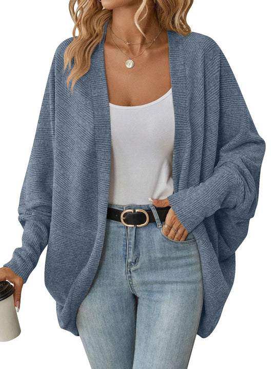 EB | Damen Mid-Lange Elegante Cardigan Für Herbst und Winter