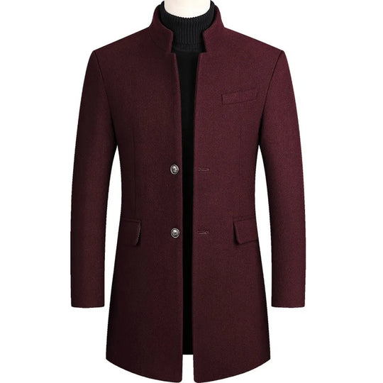 EB | Slim Fit Jacke Wolle Klassisch und Elegant