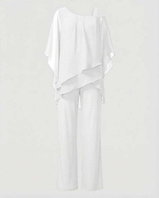 Elegantes Chiffon Abendset Damen | EB