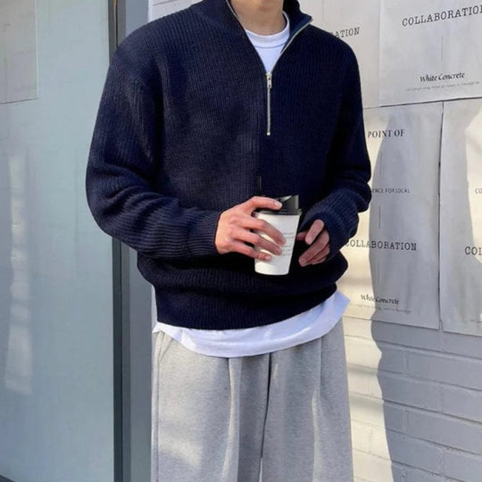EB | Pullover mit Halb-Zip