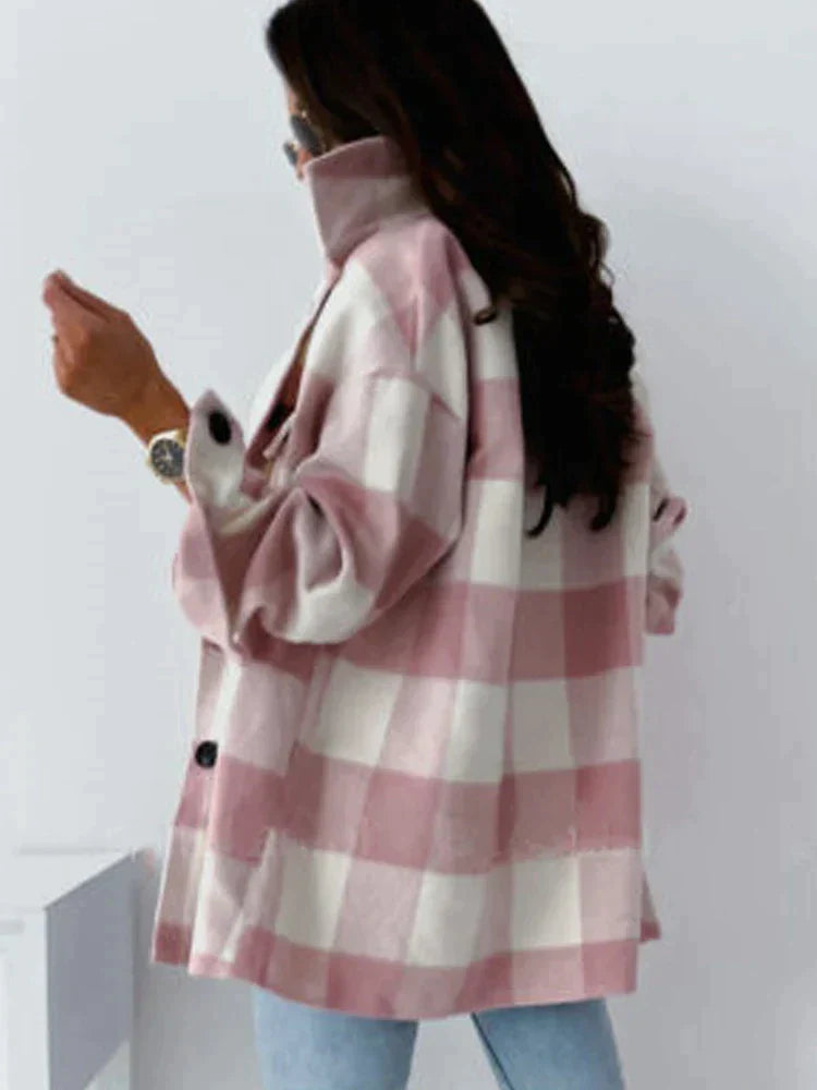 EB | Stilvolle karierte Jacke
