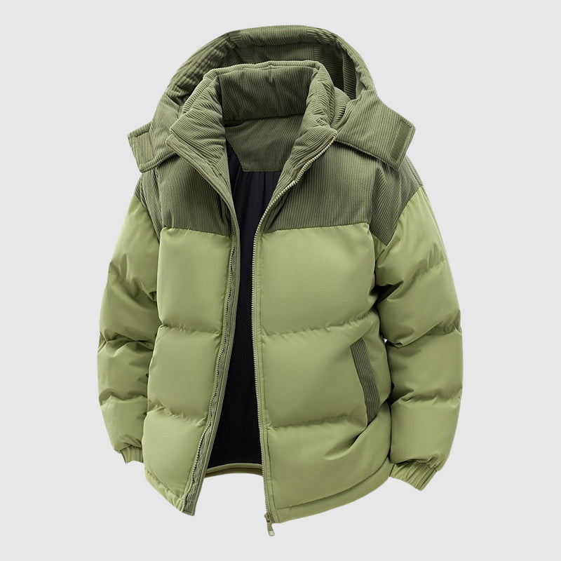 EB | Winter Zip-Up Puffer Herrenjacke