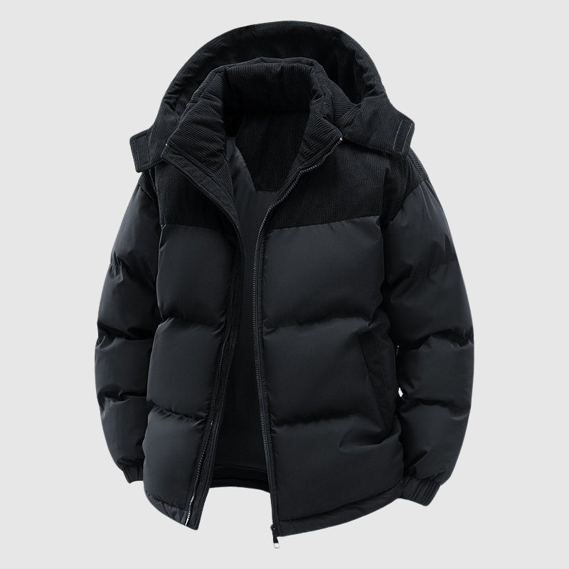 EB | Winter Zip-Up Puffer Herrenjacke