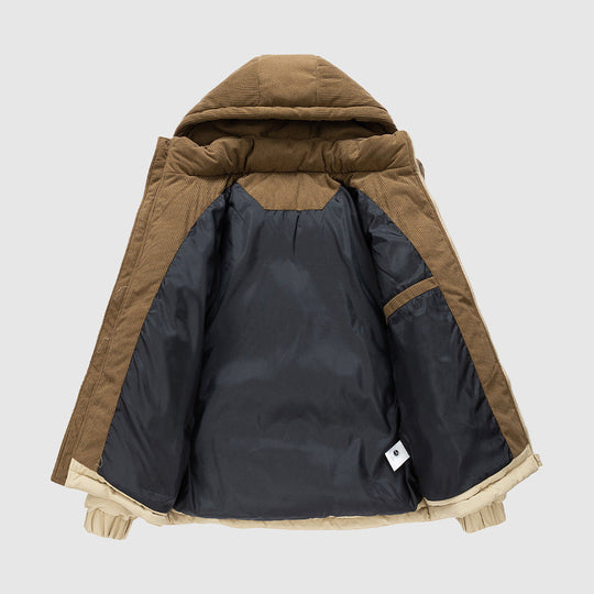 EB | Winter Zip-Up Puffer Herrenjacke