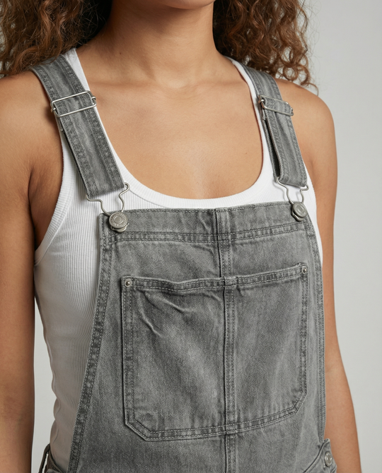 Damen Zerrissener Overall mit Eleganter Passform & Komfort | EB