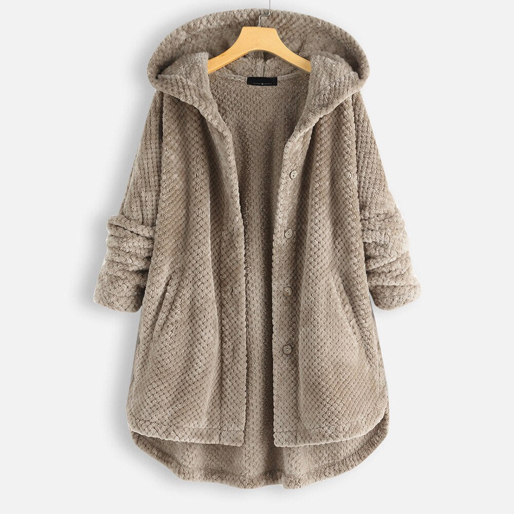 EB | Übergroße Kapuzenjacke für Frauen Arabella