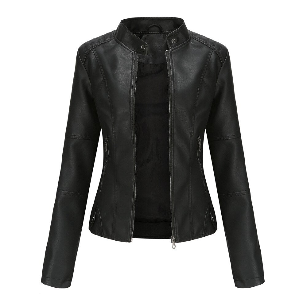 EB | Schicke Lederjacke für Frauen