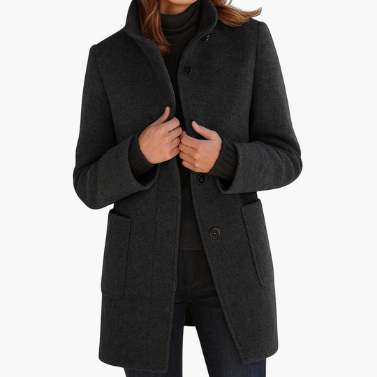 Damen Textil Kurzmantel mit Modernem & Elegantem Design | EB