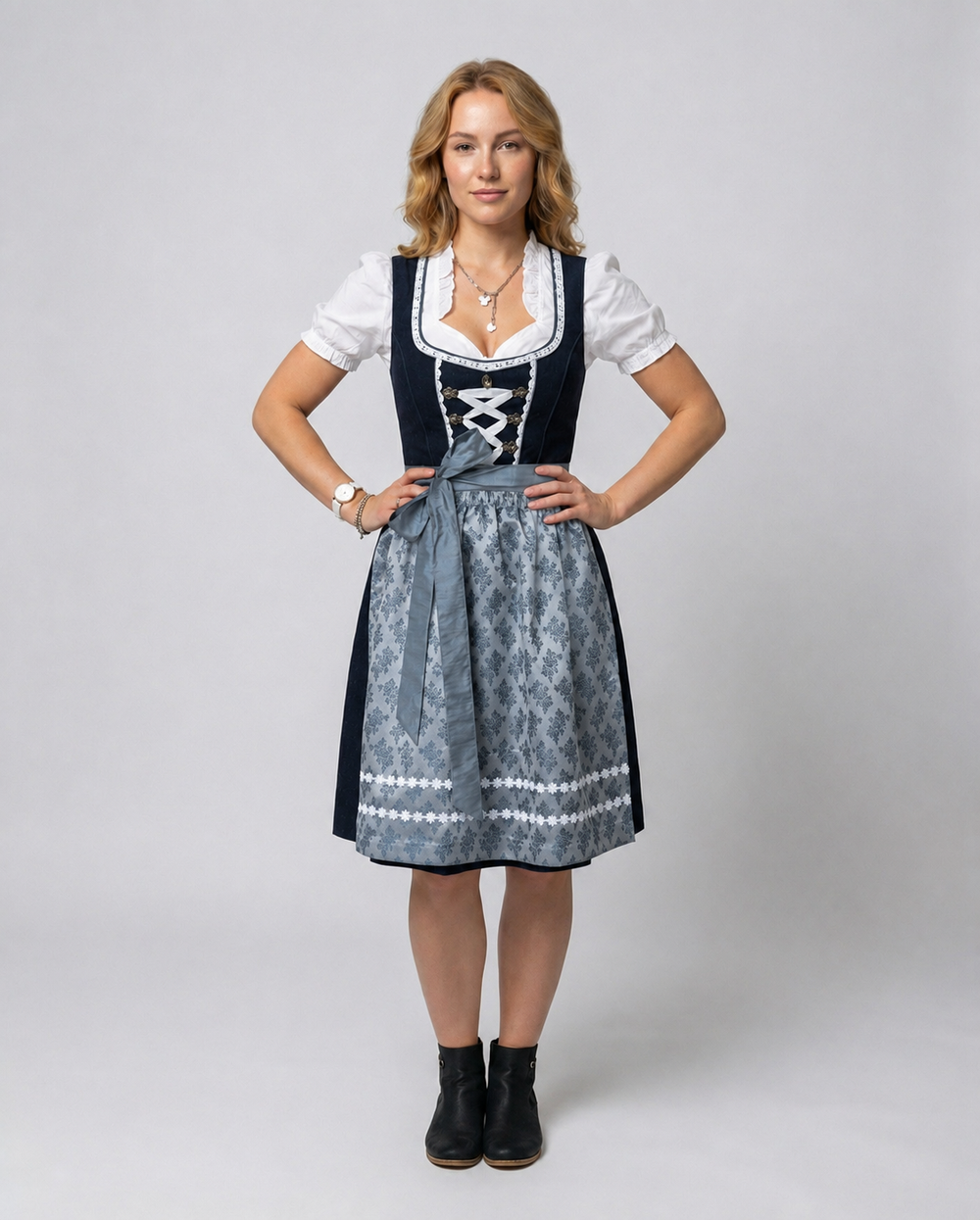 EB | Traditionelles Bayerisches Dirndl-Kleid für Damen