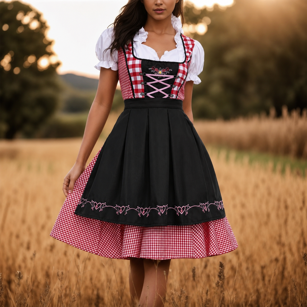 EB | Karierte Oktoberfest Dirndl