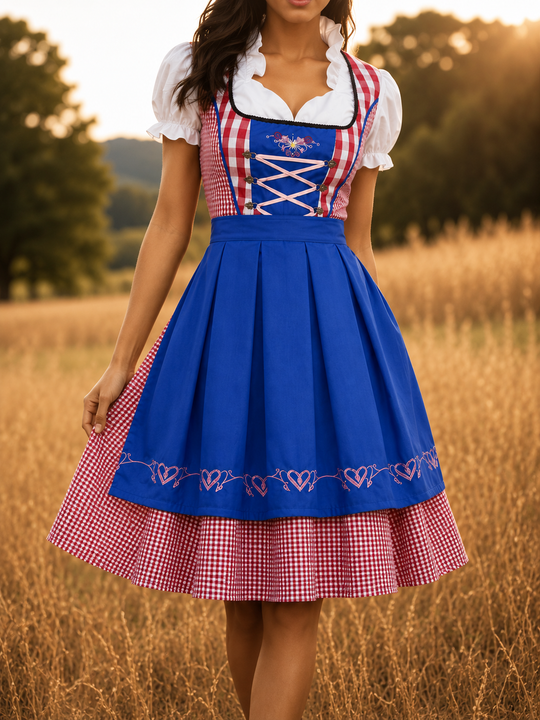 EB | Karierte Oktoberfest Dirndl