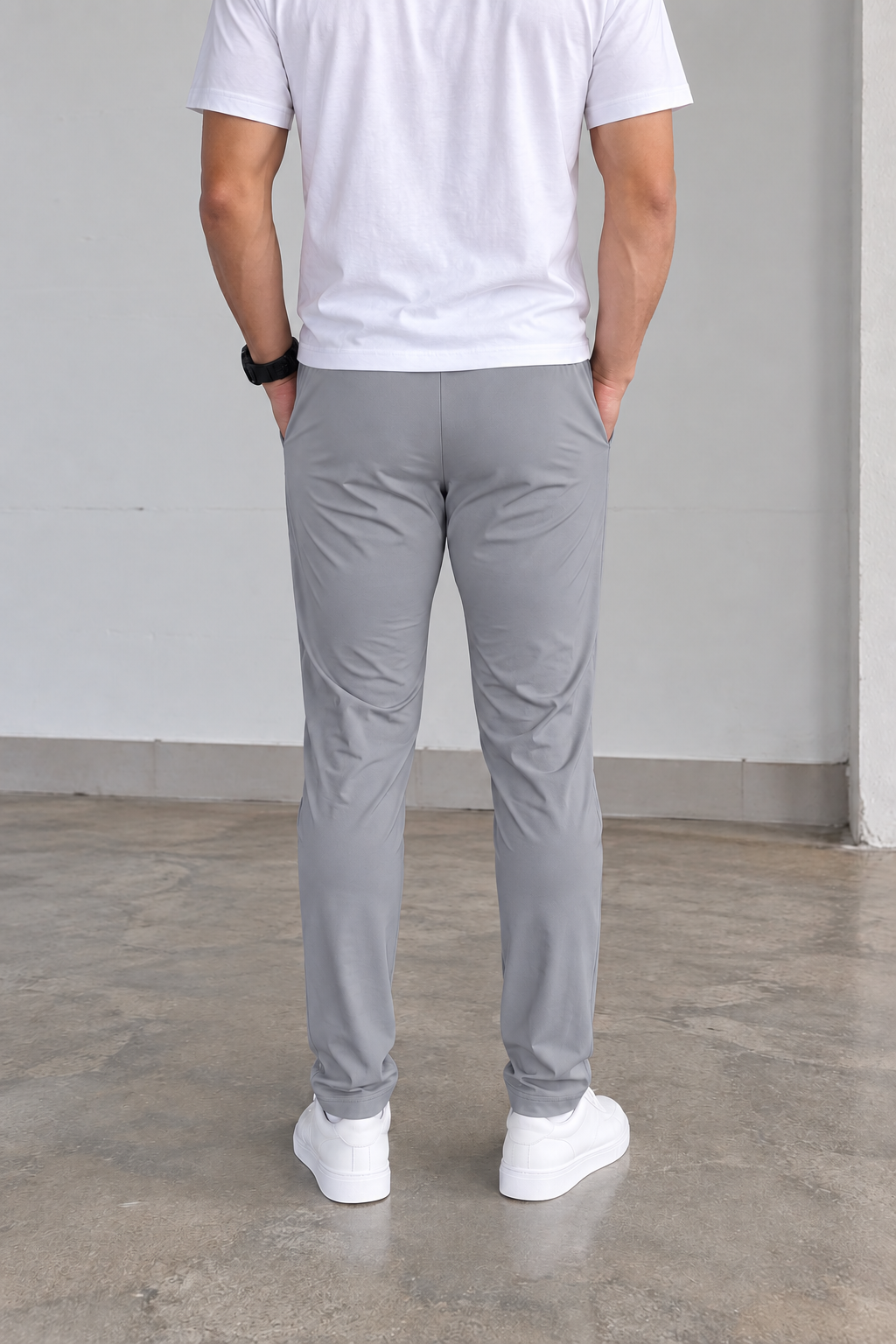 Schnelltrocknende Hose mit Kordelzug