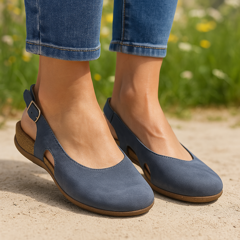 Bequeme Sandalen mit Stütze für Damen EB EB