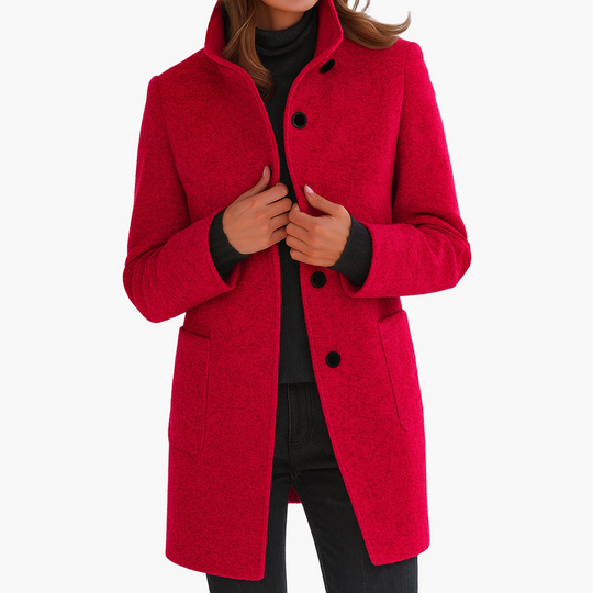 Damen Textil Kurzmantel mit Modernem & Elegantem Design | EB
