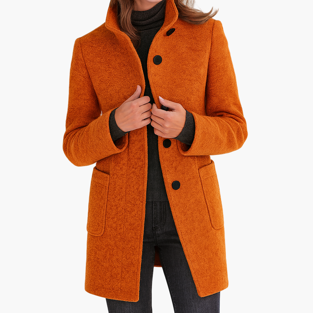 Damen Textil Kurzmantel mit Modernem & Elegantem Design | EB