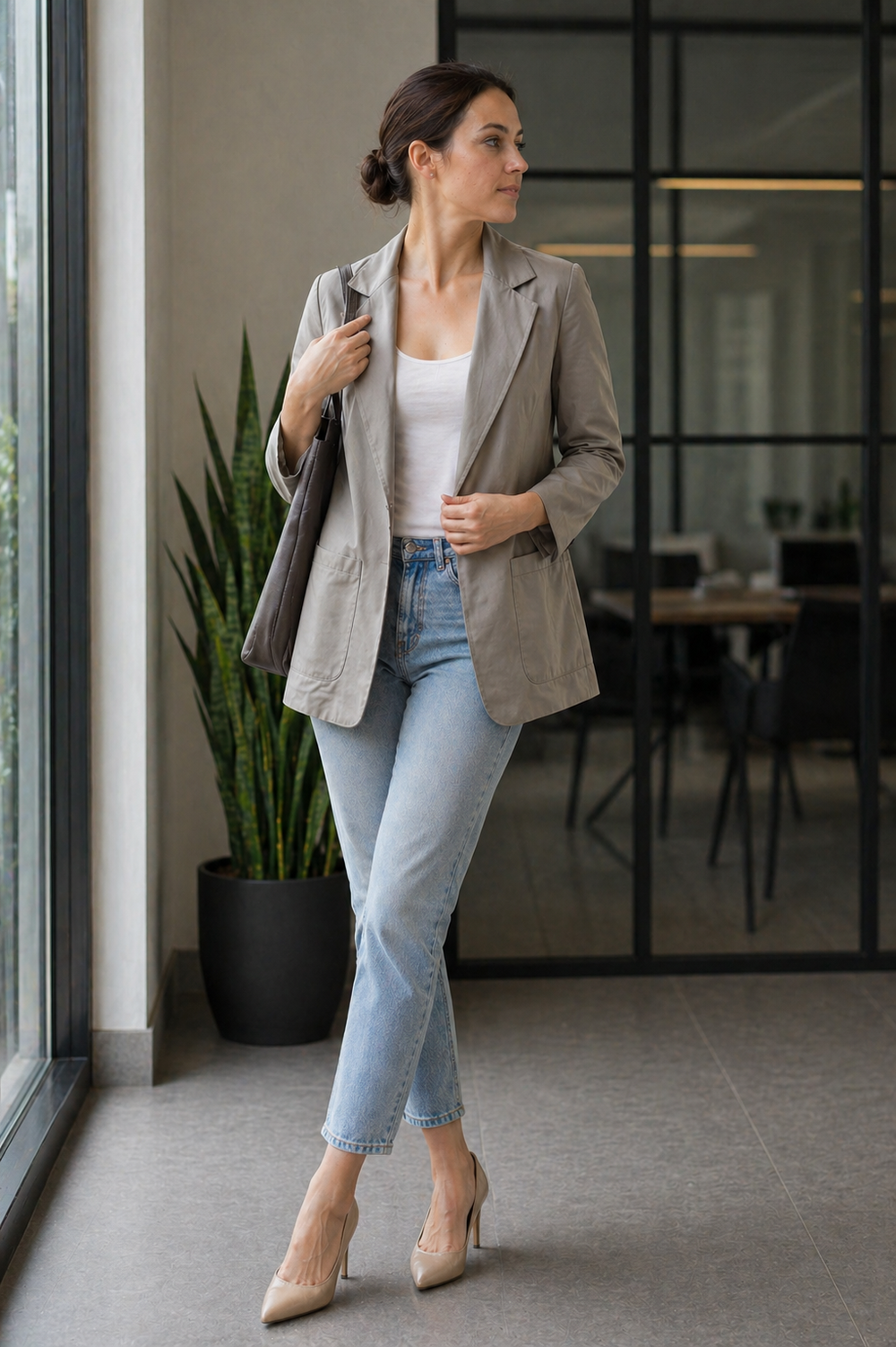 EB | Elegante Lange Blazer für Damen