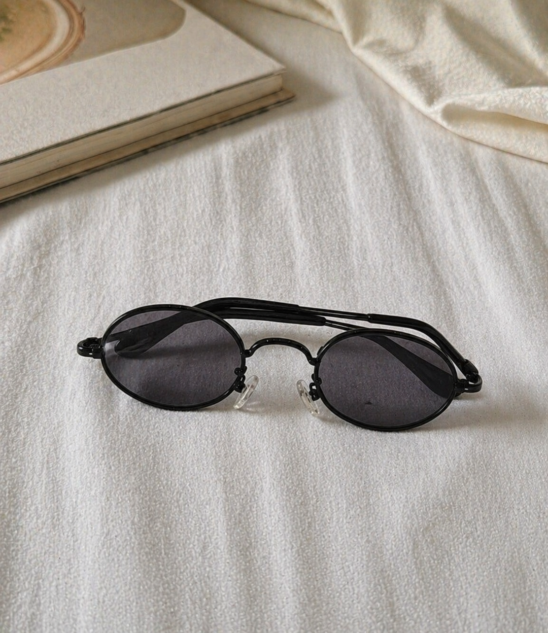 EB Runde Sonnenbrille Klassisches Design Leicht