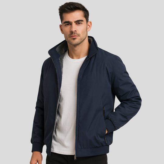 EB | Herren Fleece Innenjacke mit Reißverschluss