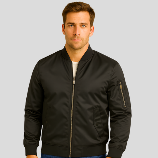 EB | Bomberjacke mit Metallreißverschlüssen - Timothy